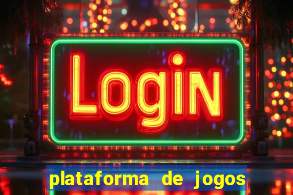 plataforma de jogos nova pagando no cadastro